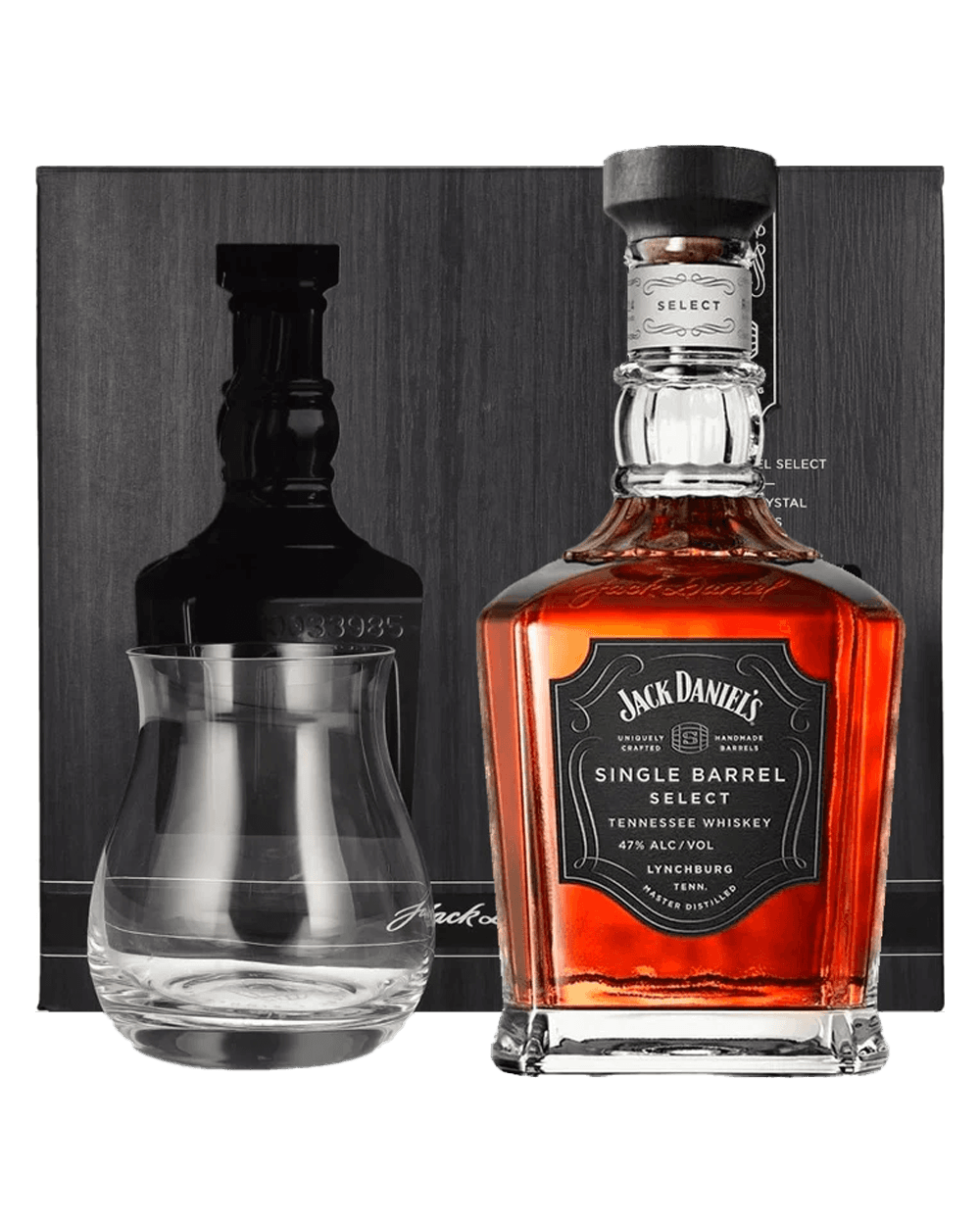 Jack Daniels single barrel select with glass 70CL