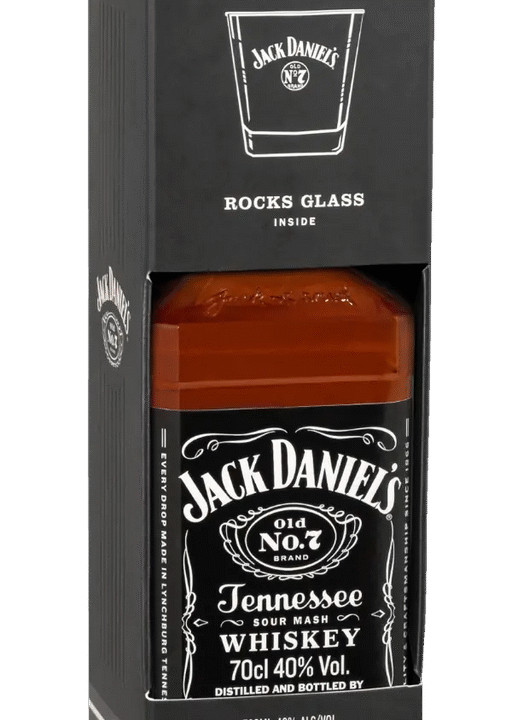 Jack Daniels rocks glass 70CL