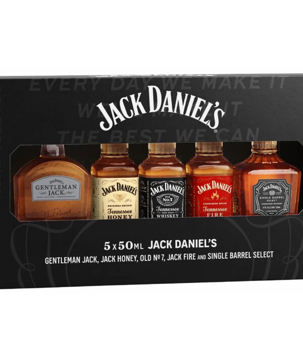 Jack Daniels Gift Box mixed flavors 5cl